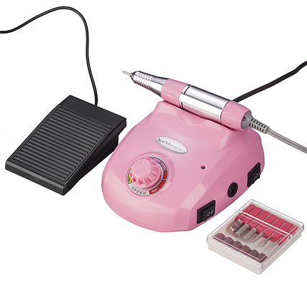 Фрезер Pro MPZ ZS-603 на 65 Вт 45000 об/хв для манікюру і педикюру (pink), фото 1