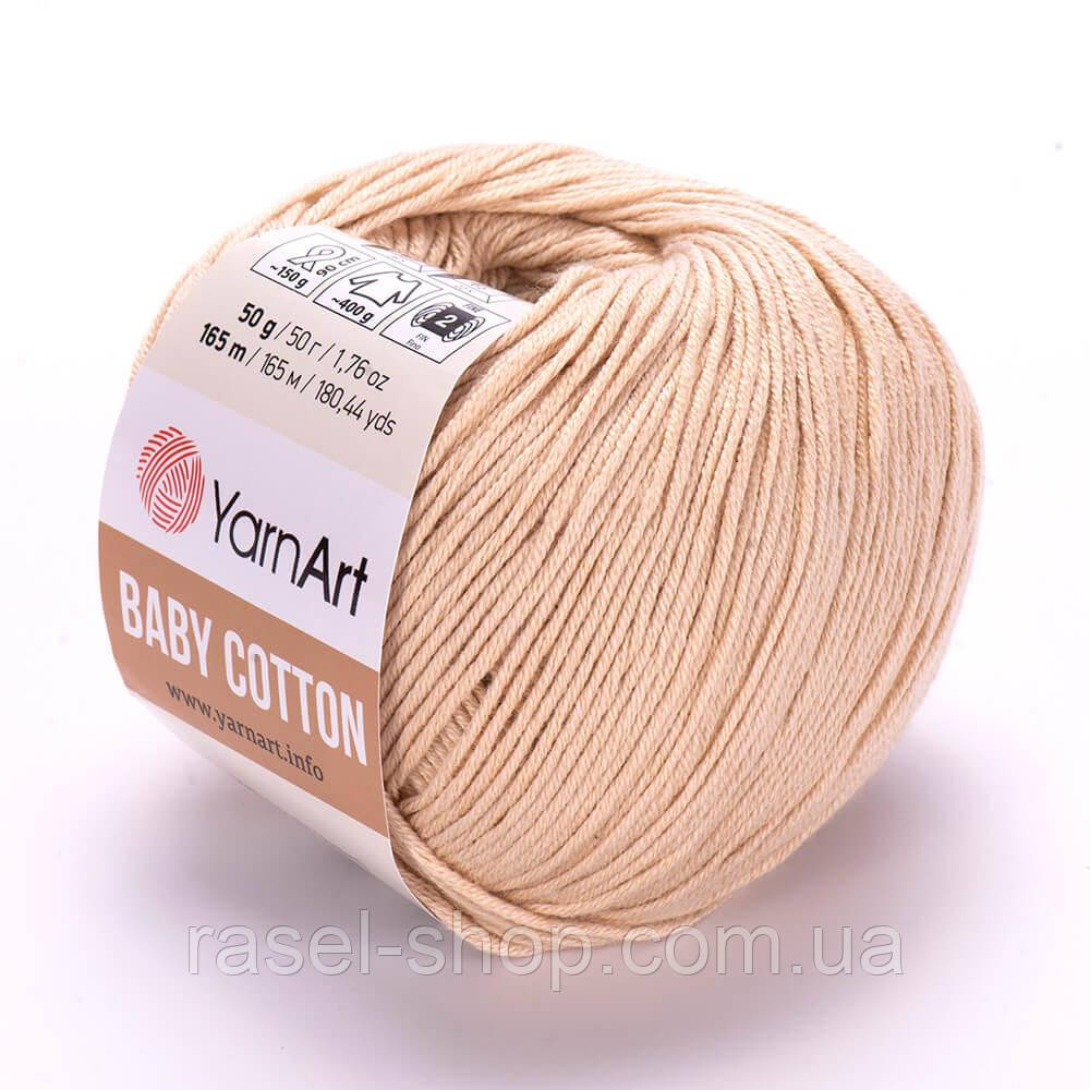 YarnArt Baby Cotton медовый №404, фото 1