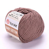 YarnArt Baby Cotton кофе с молоком №407