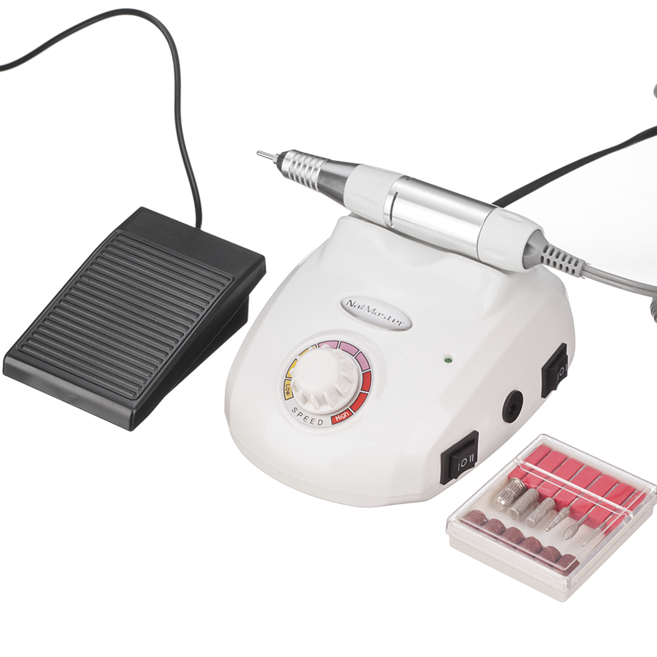 Фрезер Pro MPZ ZS-603 на 65 Вт 45000 об/хв для манікюру і педикюру (white)