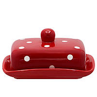 Маслянка керамічна "Горох" ZFC046 FB