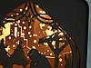 Новорічний нічник із дерева з LED-підсвіткою "Свята ніч", фото 4