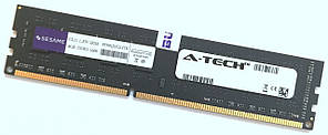 Оперативна пам'ять Sesame DDR3L 8Gb 1600MHz 12800U 2R8 CL11 1.35 V (S939A2UGS-ITR) Б/В