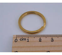 Кольцо из латуни (для брелка/ключей) арт. 02541