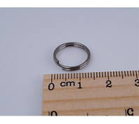 Заводное кольцо из титанового сплава 14 мм. (для брелка/ключей) арт. 02542