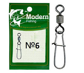 Застібка GC Nice Snap with Swivel 1050BN No6, 10 шт.