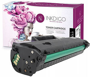 Картридж INKDIGO HP 106A BLACK (W1106A) підвищений ресурс, 5.000 стор. (HP-106XL-1).
