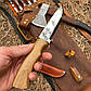 Набір шампурів ручної роботи в шкіряному чохлі ІНДІАНЕЦЬ МАЙЯ BS21 Gorillas BBQ, фото 7