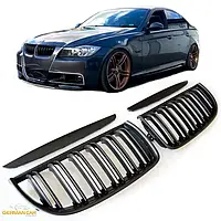 ДВОЙНЫЕ Ноздри BMW E90 Рестайлинг 2009-11 М Глянцевые F10 F30 F32 E60