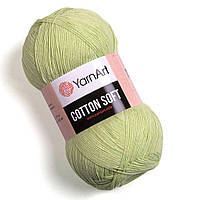 Yarnart Cotton Soft фисташковый №11