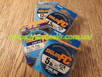 Флюорокарбон Sunline Siglon FC 30m 0.10 mm 0.7kg повідцевий, фото 2
