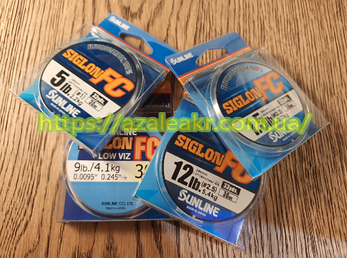 Флюорокарбон Sunline Siglon FC 30m 0.10 mm 0.7kg повідцевий, фото 3