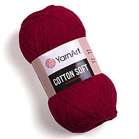 Yarnart Cotton Soft темно-красный №51