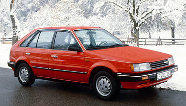 Передній амортизатор Mazda 323 BF від 1985 г із двигунами 1,1-1,7 (Амортизатори та пружини MAZDA 323), фото 3