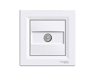Asfora розетка ТВ кінцева біла Schneider Electric, EPH3200121