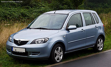 Задні амортизатори Mazda 2 від 2008г з двигунами 1,3 1,4 1,5 (Амортизатор Mazda Demio), фото 3