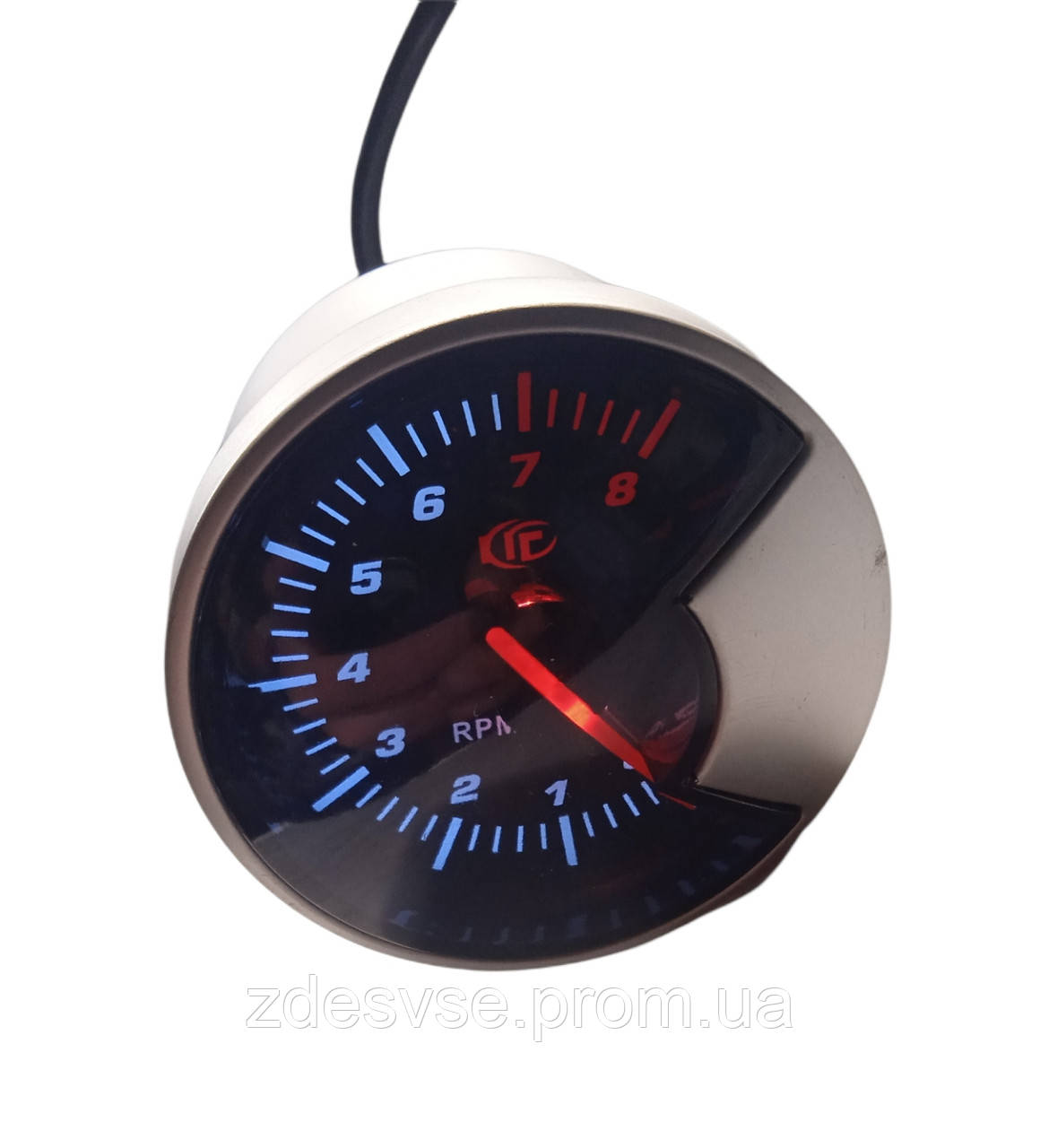 Тахометр стрелочный на бензиновый двигатель. 60 мм KET GAUGE (ID ...