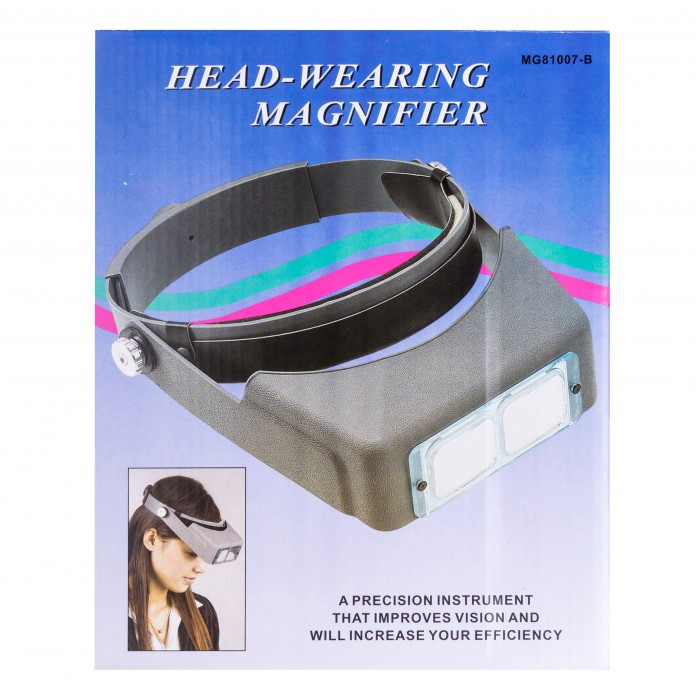 Бинокулярные очки Magnifier MG81007-B со стеклянными линзами - фото 4 - id-p1490914296