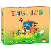 Игра Детское лото на английском языке "ENGLISH" 20796