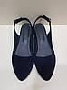 STTOPA Розміри 41-44. Балетки великих розмірів із натуральної шкіри. 165-4144 Сині, фото 3