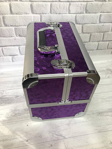 Купить Чемодан кейс алюминиевый для мастера маникюра, визажиста и ...