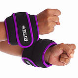 Обважнювачі-манжети для рук і ніг Zelart FI-5732-2 2x1 кг, фото 4