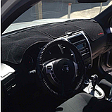 Накидка на панель приладів NISSAN X-Trail 2 пок. T31 2007-2012, Чохол/накидка на торпеду авто Ніссан, фото 2