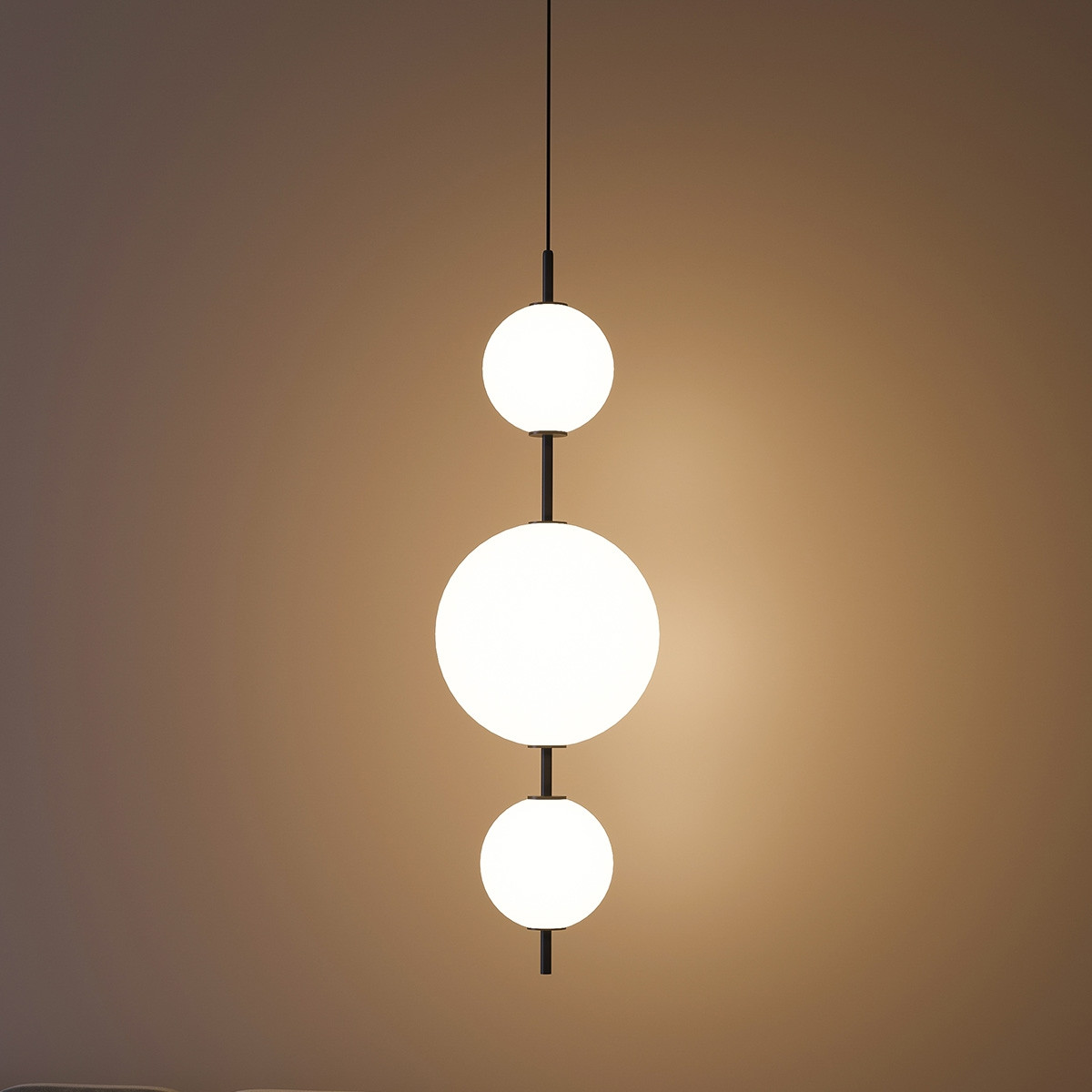 Підвісний світильник MJ-Light CHYRO 3000 K BK 10025