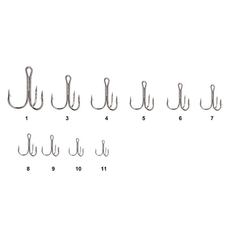 Гачок трійник №6 - (30шт) Kalipso