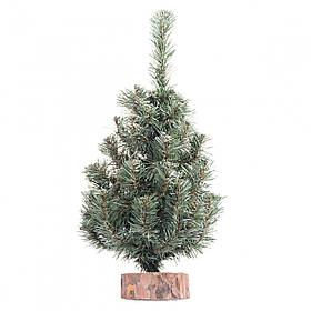 Ялинка h - 0,45 м "Тайгова на пеньку", зелена