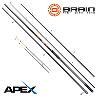 Вудлище фідер Короп Brain Apex Double 4.20 m 4.5 lbs/max 200g