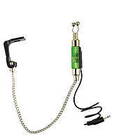 Свінгер на ланцюжку Kaida Carp Green із підключенням до сигналізатора