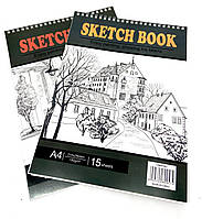 Скетчбук А4 15 листов (Sketch book А4)