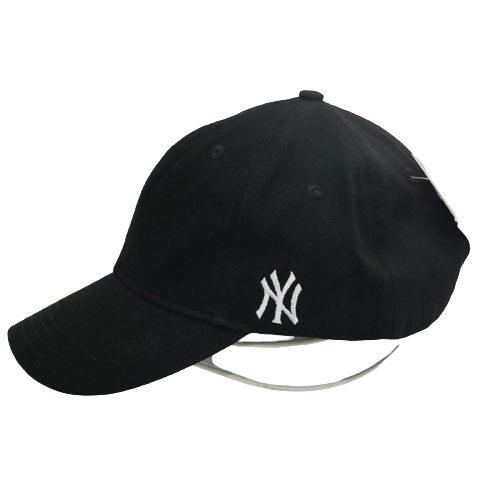 Бейсболка NY чорна з білим лого, фото 1