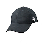 Бейсболка NY чорна з білим лого, фото 4