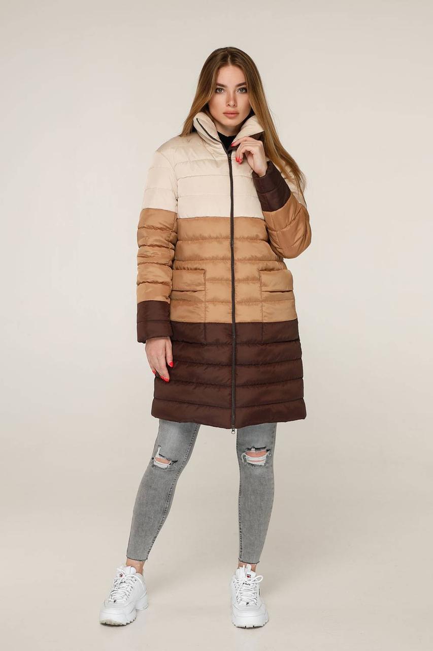 Довга демісезонна куртка, фото 1