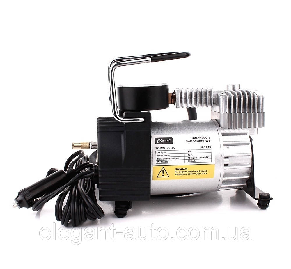 Компресор - "Force" PLUS 100040 - 12v - 150Вт - 35л - 10атм - 14А