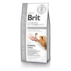 Brit GF Veterinary Diet Dog Grain Free Mobility 12 кг для суглобів з оселедцем, лососем, горохом і гречкою