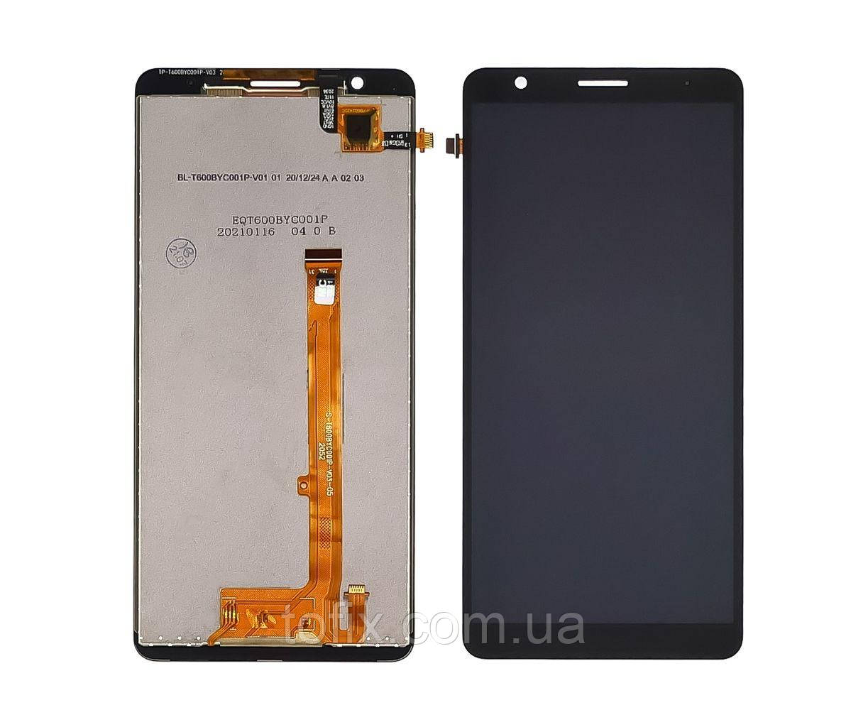 Дисплей для ZTE Blade L210, модуль в зборі (екран і сенсор), чорний, ОРИГІНАЛ