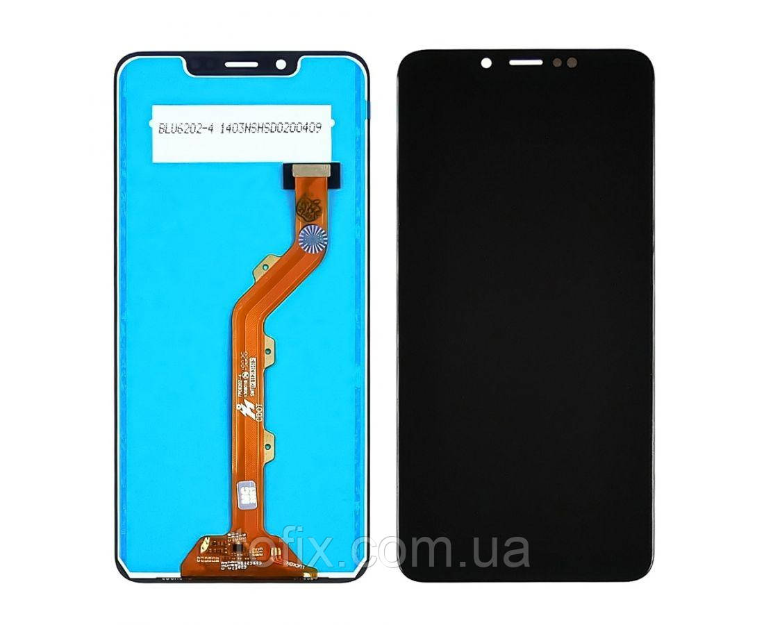 Дисплей для TECNO Spark 3 Pro, модуль в зборі (екран і сенсор), чорний, оригінал