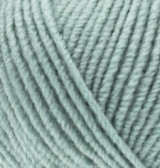 Нитки пряжа для в'язання напіввовна SUPERLANA MIDI СуперЛана Міді від ALIZE Алізе № 463 - темна м"ята