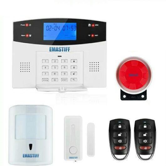 Emastiff G2BW Wi Fi GSM PSTN домашня бездротова охоронна сигналізація., фото 1