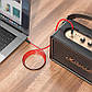 Кабель 3,5 на 3,5 HOCO UPA16 mini jack 3,5 mm AUX audio cable | 2M |. Red, фото 3