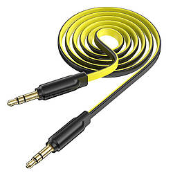 Кабель 3,5 на 3,5 HOCO UPA16 mini jack 3,5 mm AUX audio cable | 1M |. Yellow