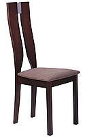 Обідній стілець Дуглас СВ-2407YBH AMF горіх темний/тканина коричневий.