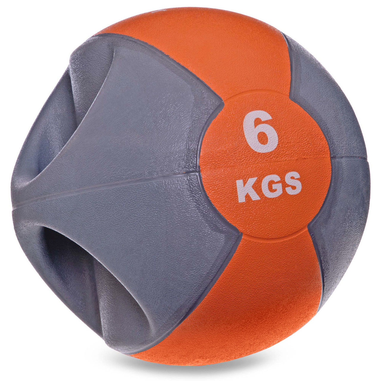 Медбол Zelart Medicine Ball 6 кг з ручками (FI-2619-6), ціна 2290 грн ...