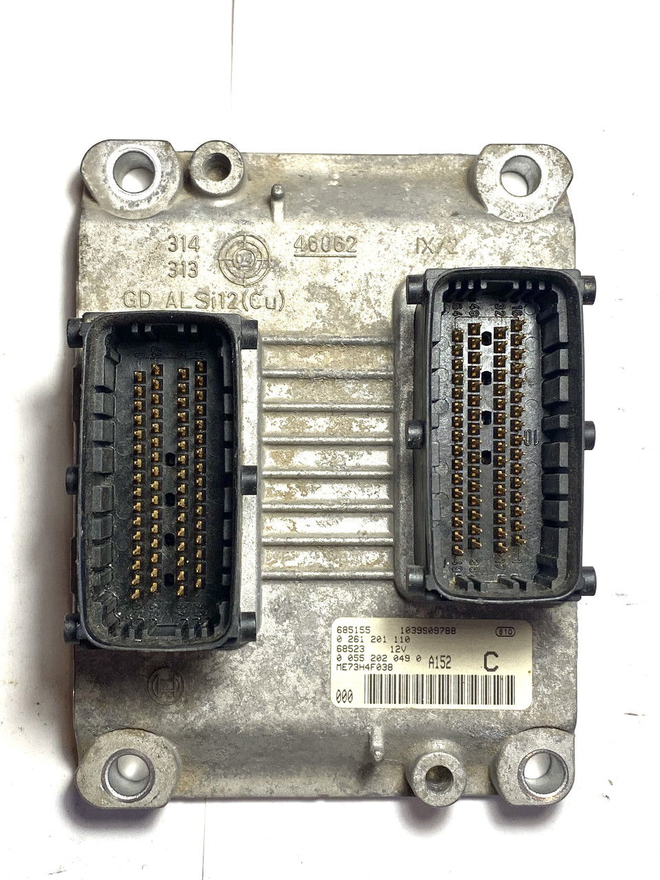 Електронний блок керування 1039S09788 Fiat Bosch 0261201110