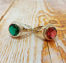 Перстінь, печатка з великим каменем, кільце