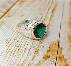 Перстінь, печатка з великим каменем, кільце, фото 3