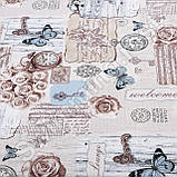 Скатертину на стіл лляна бавовняна 150*220 см на обідній стіл "Лібрето", фото 3